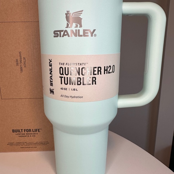 Stanley Quencher H2.0 Tumbler - Light Blue Mint - Picture 2 of 6